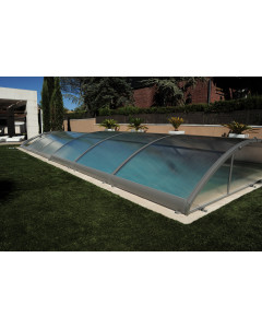 Cubierta de piscina semicorredera Abrisud