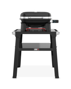 Barbacoa eléctrica Weber Lumin Compact con soporte