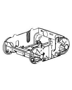 Chasis inferior Zodiac Freerider y Freedom R0972100