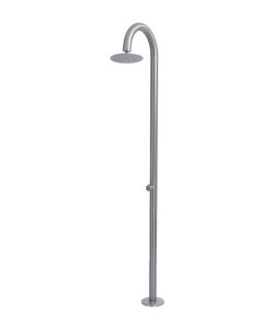 Ducha Aurum QP en acero inoxidable silver