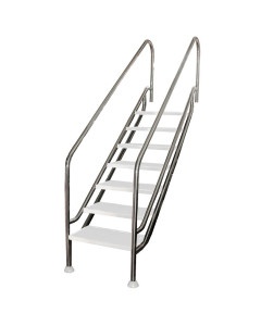 Escalera clásica de acceso a piscina ancho 500 mm
