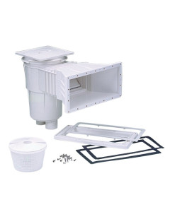 Skimmer 17,5L boca ancha tapa cuadrada piscina liner AstralPool