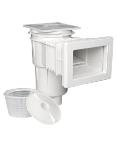 Skimmer 17,5L boca standard y alargo tapa cuadrada piscina hormigón AstralPool