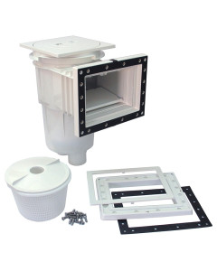 Skimmer 17,5 litros boca standard tapa cuadrada piscina liner y prefabricada AstralPool blanco