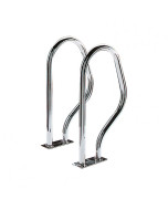 Salida de piscina Inox. 470 x 800 mm con pletina rectangular AstralPool