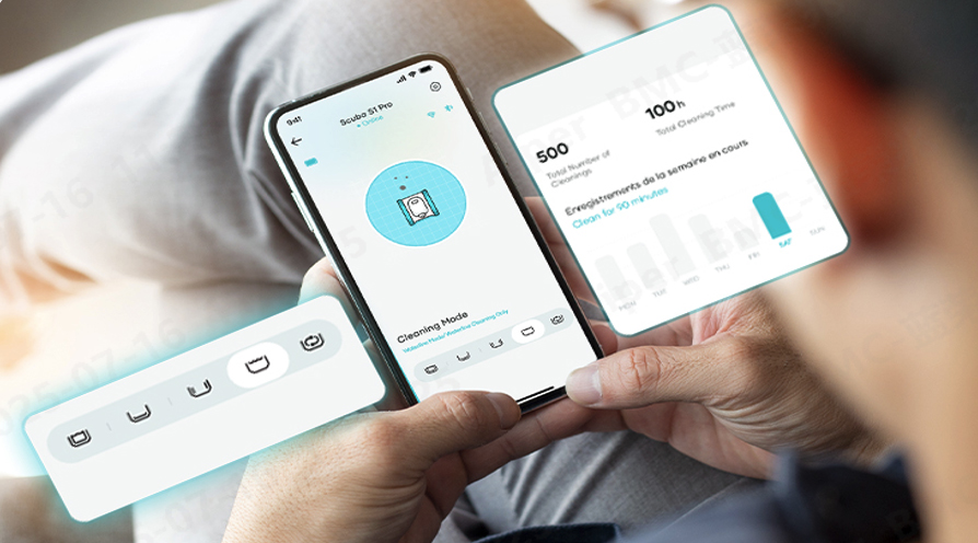 Atualizações de controle de APP Aiper Scuba V3 Vision AI