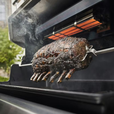 Mandos de control iluminados Barbacoa Weber Summit